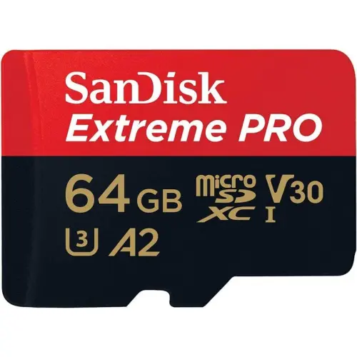 Sandisk Extreme Pro 64GB SDSQXCU-064G-GN6MA 200MB/s  MicroSD Hafıza Kartı 