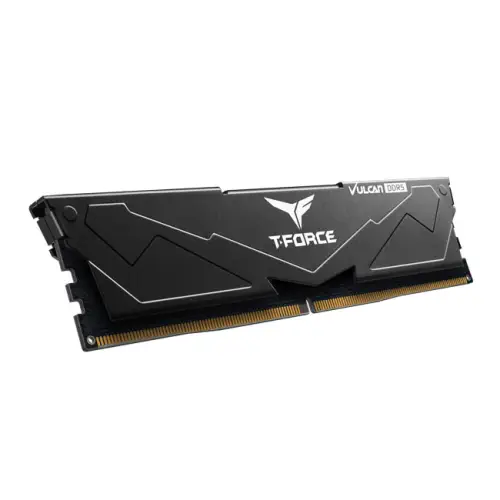 Team T-Force Vulcan 32GB (2x16GB) DDR5 5200MHz CL40 Siyah Gaming Ram (FLBD532G5200HC40CDC01)