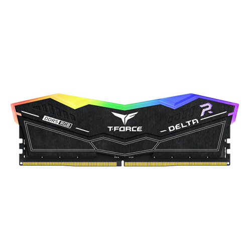 Team T-Force DELTA RGB 32GB(2x16GB) DDR5 7600Mhz CL36 Siyah Gaming Ram (FF3D532G7600HC36DDC01)