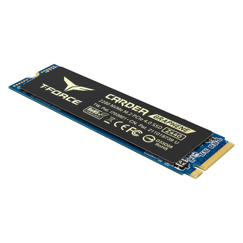 Team T-Force CARDEA ZERO Z440 1TB 5000/4400/MB/s PCIe NVMe M.2 Gaming SSD Disk (TM8FP7001T0C311)