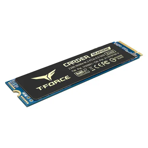Team T-Force CARDEA ZERO Z440 1TB 5000/4400/MB/s PCIe NVMe M.2 Gaming SSD Disk (TM8FP7001T0C311)