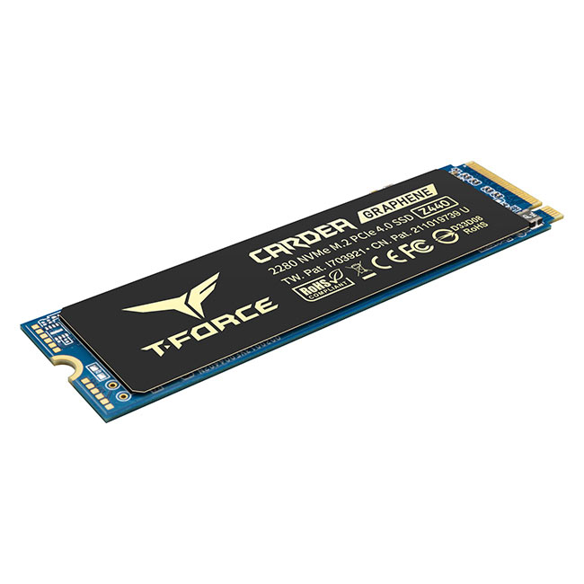 Team T-Force CARDEA ZERO Z440 2TB 5000/4200 MB/s PCIe NVMe M.2 Gaming SSD Disk (TM8FP7002T0C311)