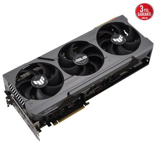 Asus TUF Gaming GeForce RTX 4090 OC TUF-RTX4090-O24G-GAMING 24GB GDDR6X 384Bit DX12 DLSS 3 Gaming (Oyuncu) Ekran Kartı