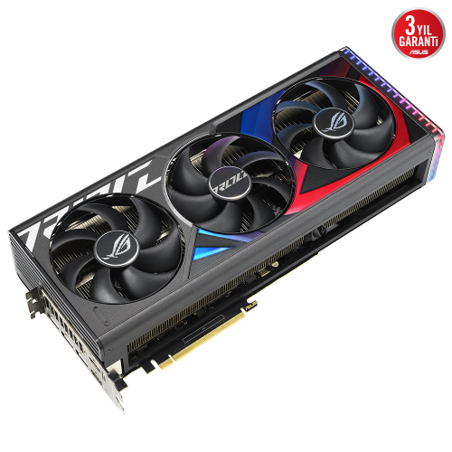 Asus ROG Strix GeForce RTX 4080 OC ROG-STRIX-RTX4080-O16G-GAMING 16GB GDDR6X 256Bit DX12 DLSS 3 Gaming (Oyuncu) Ekran Kartı