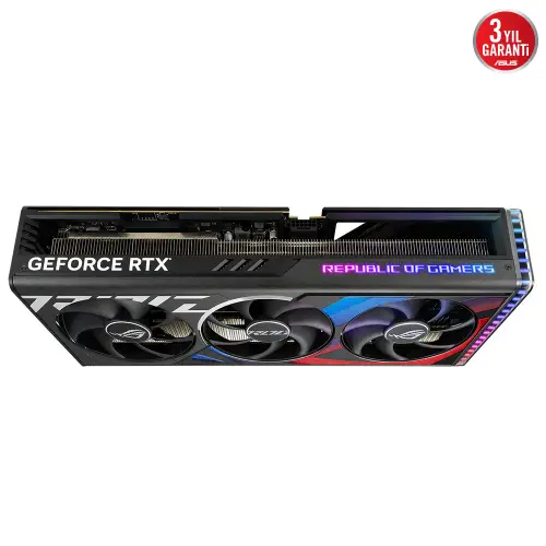Asus ROG Strix GeForce RTX 4080 OC ROG-STRIX-RTX4080-O16G-GAMING 16GB GDDR6X 256Bit DX12 DLSS 3 Gaming (Oyuncu) Ekran Kartı