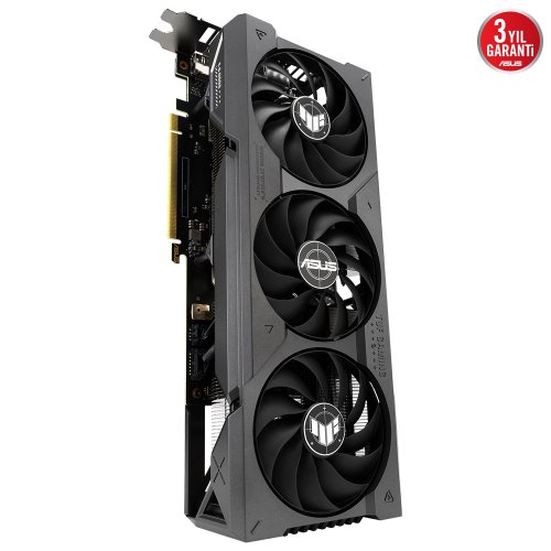 Asus TUF Gaming GeForce RTX 4070 Ti TUF-RTX4070TI-12G-GAMING 12GB GDDR6X 192Bit DX12 DLSS 3 Gaming (Oyuncu) Ekran Kartı