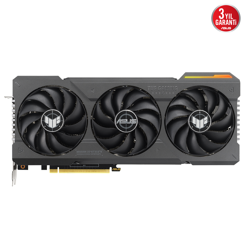 ASUS TUF Gaming GeForce RTX 4070 Ti OC TUF-RTX4070TI-O12G-GAMING 12GB GDDR6X 192Bit DX12 DLSS 3 Gaming (Oyuncu) Ekran Kartı