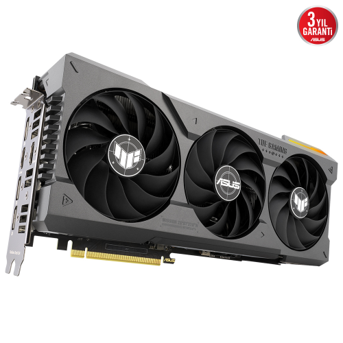 ASUS TUF Gaming GeForce RTX 4070 Ti OC TUF-RTX4070TI-O12G-GAMING 12GB GDDR6X 192Bit DX12 DLSS 3 Gaming (Oyuncu) Ekran Kartı