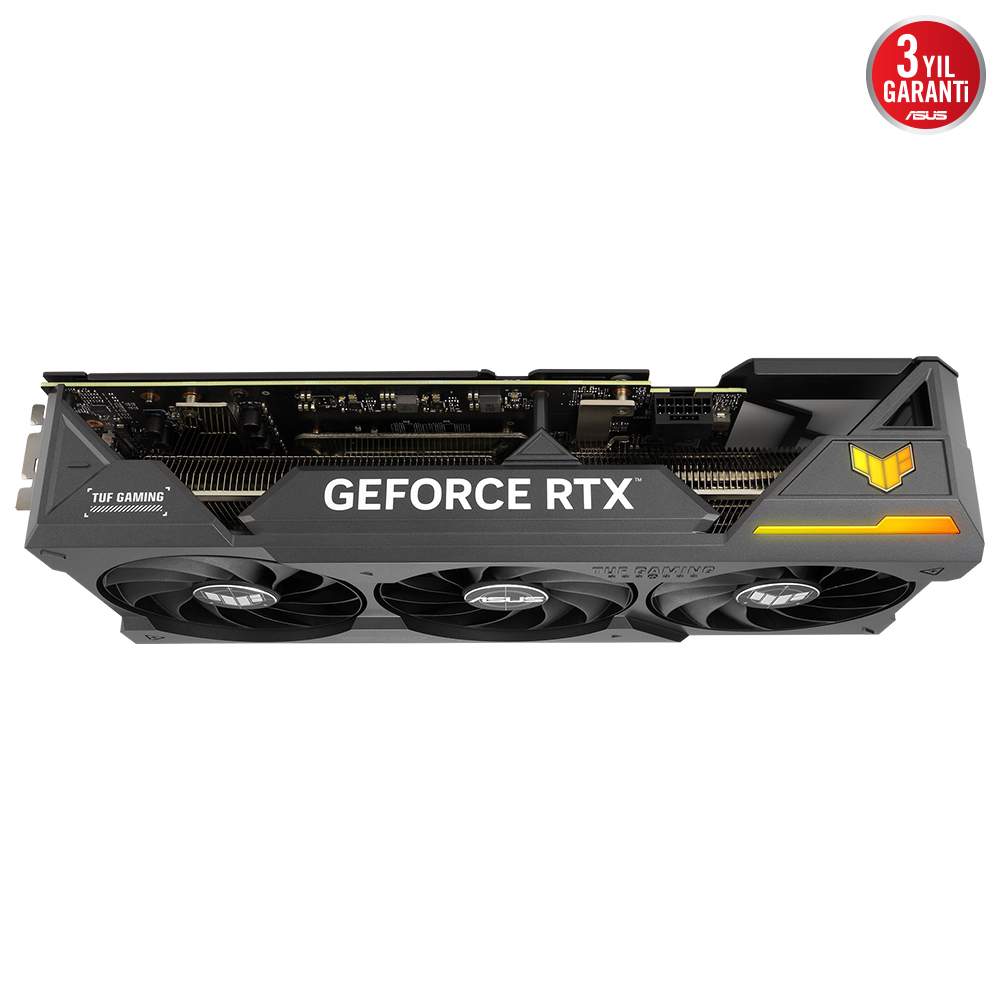 ASUS TUF Gaming GeForce RTX 4070 Ti OC TUF-RTX4070TI-O12G-GAMING 12GB GDDR6X 192Bit DX12 DLSS 3 Gaming (Oyuncu) Ekran Kartı