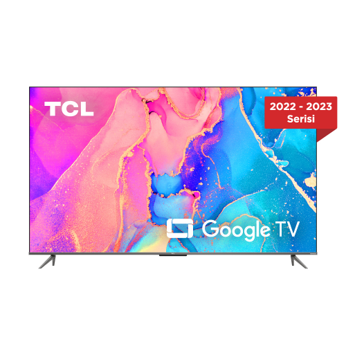 TCL 50C635 50″ 127 Ekran 4K Ultra HD Uydu Alıcılı Google Smart QLED TV