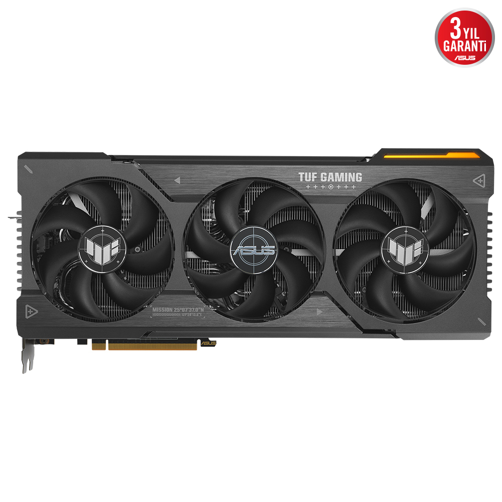 ASUS TUF Gaming Radeon RX 7900 XT OC TUF-RX7900XT-O20G-GAMING 20GB GDDR6 320Bit DX12 Gaming (Oyuncu) Ekran Kartı