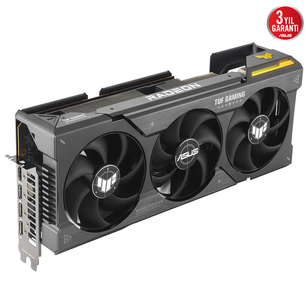 ASUS TUF Gaming Radeon RX 7900 XT OC TUF-RX7900XT-O20G-GAMING 20GB GDDR6 320Bit DX12 Gaming (Oyuncu) Ekran Kartı