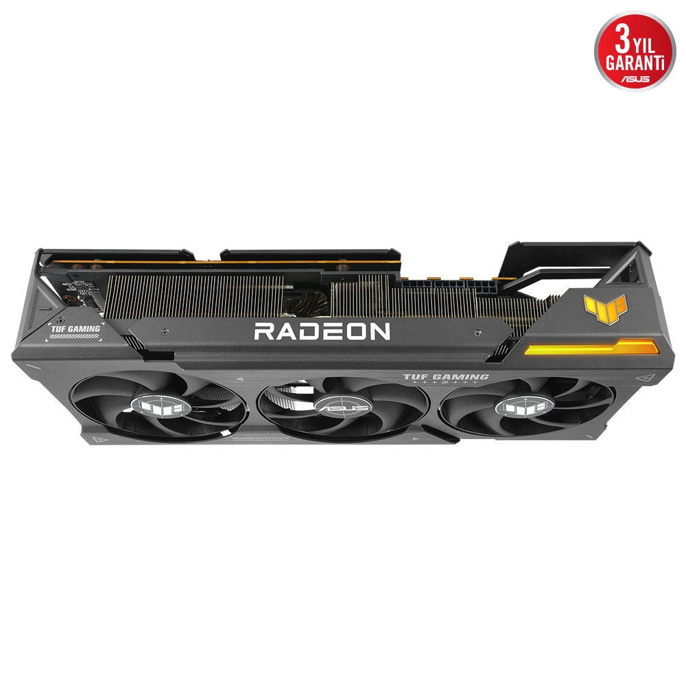 ASUS TUF Gaming Radeon RX 7900 XTX OC TUF-RX7900XTX-O24G-GAMING 24GB GDDR6 384Bit DX12 Gaming (Oyuncu) Ekran Kartı