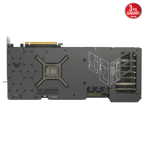 ASUS TUF Gaming Radeon RX 7900 XTX OC TUF-RX7900XTX-O24G-GAMING 24GB GDDR6 384Bit DX12 Gaming (Oyuncu) Ekran Kartı