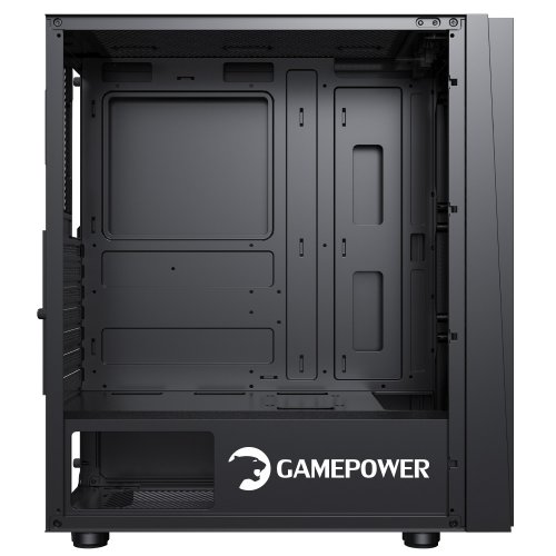 GamePower Ravadin ATX 3* ARGB Infinity Fan Temper Cam Gaming RGB Kontrolcüsü ve Uzaktan Kumanda Siyah Kasa