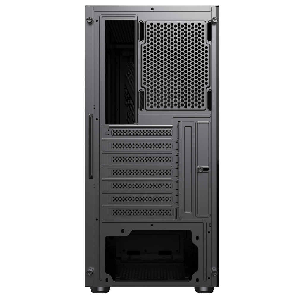 GamePower Ravadin ATX 3* ARGB Infinity Fan Temper Cam Gaming Siyah Kasa