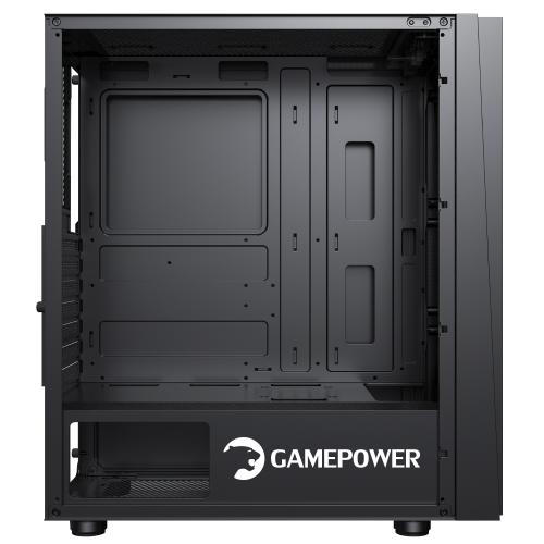 GamePower Ravadin ATX 3* ARGB Infinity Fan Temper Cam Gaming RGB Kontrolcüsü ve Uzaktan Kumanda Siyah Kasa