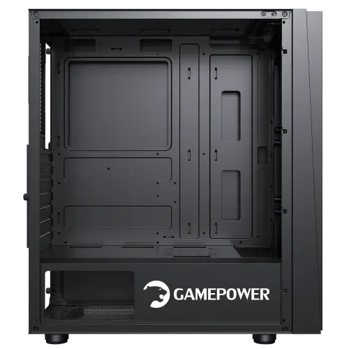 GamePower Ravadin ATX 3* ARGB Infinity Fan Temper Cam Gaming Siyah Kasa