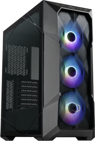 Cooler Master MasterBox TD500 V2 Siyah ARGB USB 3.2 Tempered Glass ATX Mid Tower Kasa