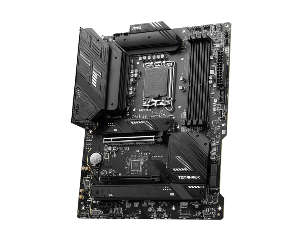 MSI MAG B760 TOMAHAWK WIFI DDR4 Intel B760 Soket 1700 DDR4 5100(OC)MHz ATX Gaming (Oyuncu) Anakart