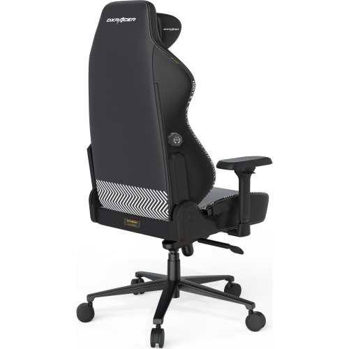 DXRacer Craft Pro CRA-PR031-NW-H1 4D Kolçak Siyah Beyaz Geometrik Oyuncu Koltuğu