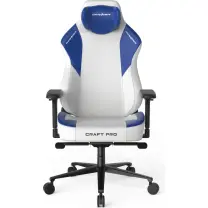 DXRacer Craft Pro CRA-PR001- WB-H1 4D Kolçak Beyaz Mavi Oyuncu Koltuğu