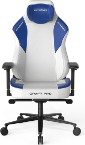 DXRacer Craft Pro CRA-PR001- WB-H1 4D Kolçak Beyaz Mavi Oyuncu Koltuğu