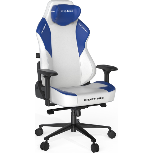 DXRacer Craft Pro CRA-PR001- WB-H1 4D Kolçak Beyaz Mavi Oyuncu Koltuğu