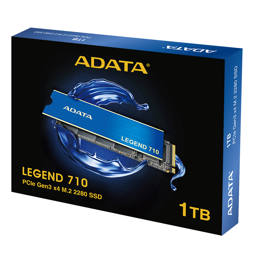 Adata Legend 710 ALEG-710-1TCS 1TB 2400/1800MB/s PCIe NVMe M.2 SSD Disk