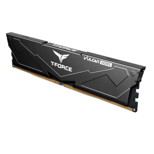 Team T-Force Vulcan 16GB(1x16GB) 6000Mhz DDR5 CL38 Siyah Gaming Ram (FLBD516G6000HC38A01)