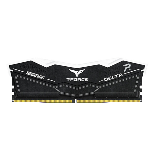 Team T-Force DELTA RGB 32GB(2x16GB) 6400Mhz DDR5 CL40 Siyah Gaming Ram (FF3D532G6400HC40BDC01)