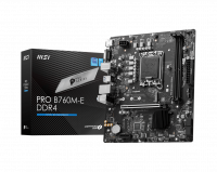 MSI Pro B760M-E DDR4 Intel B760 Soket 1700 DDR4 4800(OC)MHz mATX Gaming (Oyuncu) Anakart