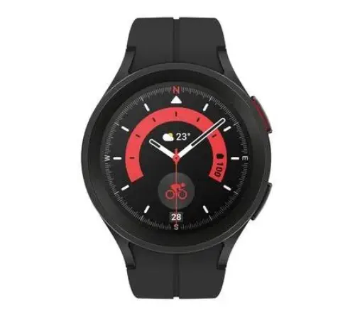 Samsung Galaxy Watch 5 Pro Siyah SM-R920NZKATUR Akıllı Saat - Samsung Türkiye Garantili