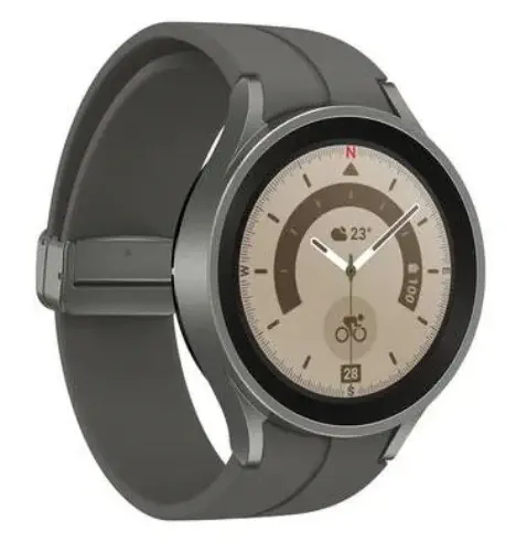 Samsung Galaxy Watch 5 Pro Gri SM-R920NZTATUR Akıllı Saat - Samsung Türkiye Garantili