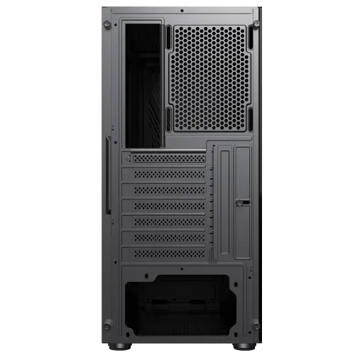 GamePower Ravadin ATX 3* ARGB Infinity Fan Temper Cam Gaming Siyah Kasa 550W 80+ Bronze Dahili PSU