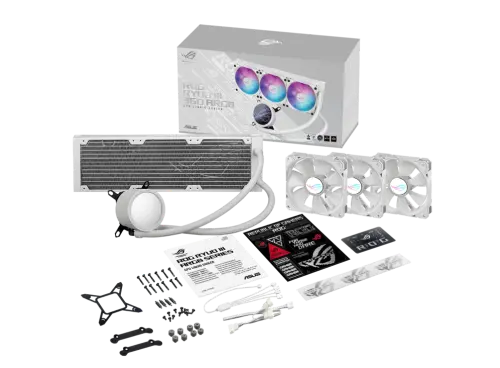 Asus ROG Ryuo III 360 ARGB White Edition 360mm İşlemci Sıvı Soğutucu (90RC00I2-M0UAY0)