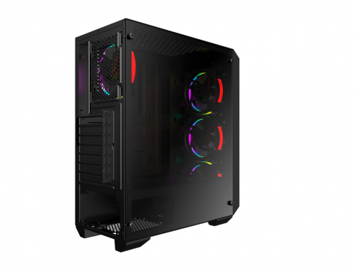 Vento VG10F 600W 80+ PSU Temperli Cam 4x120mm  ATX Kasa
