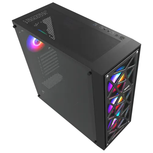 Vento VG12AL FSP 600W 80+ PSU 4x120mm RGB Fan Temperli Cam USB 3.0 Mesh E-ATX Mid-Tower Gaming (Oyuncu) Kasa