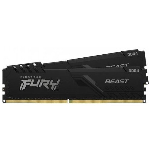 Kingston Fury Beast KF436C18BBK2/32 32GB (2x16GB) DDR4 3600MHz CL18 Siyah Gaming Ram (Bellek)
