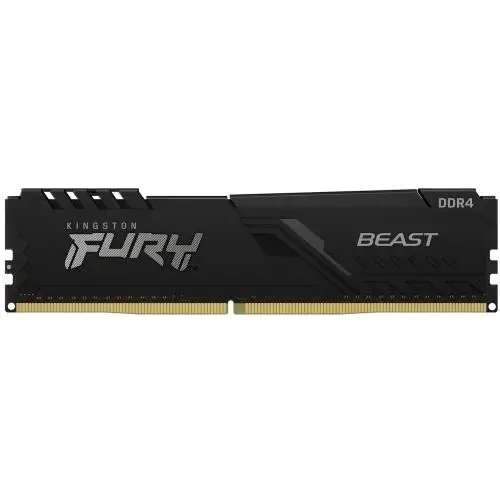 Kingston Fury Beast KF436C18BBK2/32 32GB (2x16GB) DDR4 3600MHz CL18 Siyah Gaming Ram (Bellek)