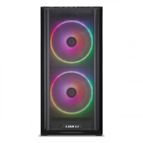 Lian Li Lancool 216 Black 2x160mm ARGB Fan/1x140mm Fan Temperli Cam USB 3.0 Mesh Siyah E-ATX Mid-Tower Gaming (Oyuncu) Kasa