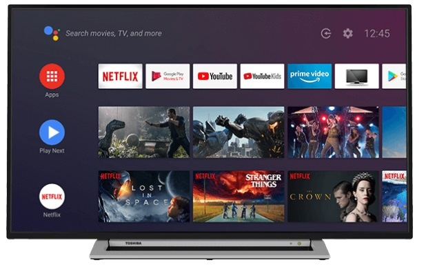 Toshiba 43UA3D63DT 43″ 108 Ekran 4K Ultra HD Android Smart Led TV