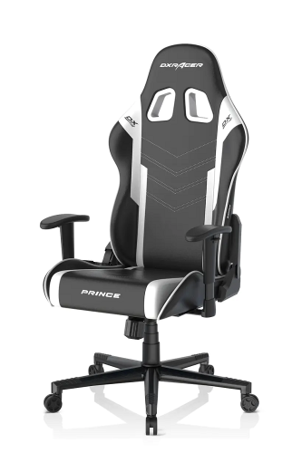 DXRacer P132 GC-P132-NW-F2-158 Siyah/Beyaz Oyuncu Koltuğu