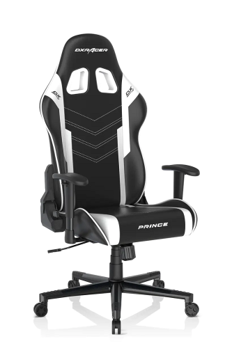 DXRacer P132 GC-P132-NW-F2-158 Siyah/Beyaz Oyuncu Koltuğu