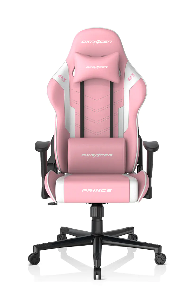 DXRacer P132 GC-P132-PW-F2-158 Pembe/Beyaz Oyuncu Koltuğu 