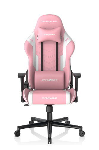 DXRacer P132 GC-P132-PW-F2-158 Pembe/Beyaz Oyuncu Koltuğu 