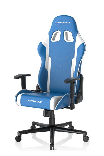 DXRacer P132 GC-P132-BW-F2-158 Mavi/Beyaz Oyuncu Koltuğu 