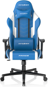 DXRacer P132 GC-P132-BW-F2-158 Mavi/Beyaz Oyuncu Koltuğu