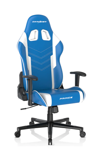 DXRacer P132 GC-P132-BW-F2-158 Mavi/Beyaz Oyuncu Koltuğu 