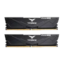Team T-Force Vulcan 32GB (2x16GB) DDR5 5200MHz CL40 Siyah Gaming Ram (FLBD532G5200HC40CDC01)